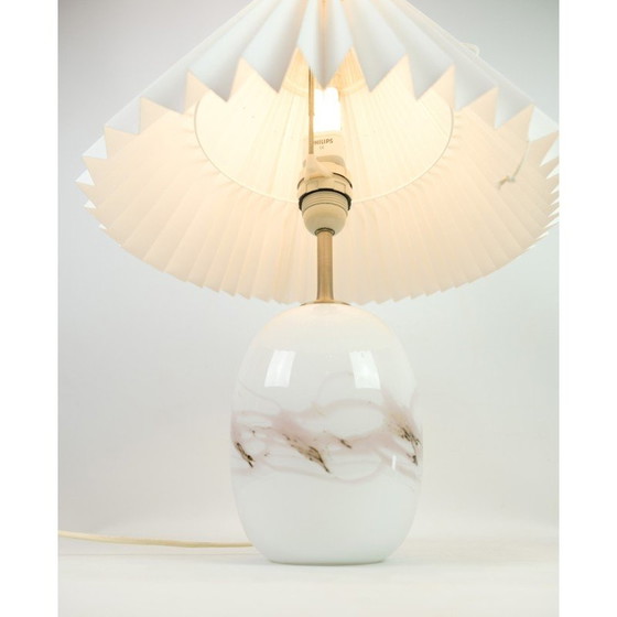 Image 1 of Lampe de table vintage Holmegaard modèle Sakura par Michael Bang