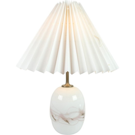 Image 1 of Lampe de table vintage Holmegaard modèle Sakura par Michael Bang