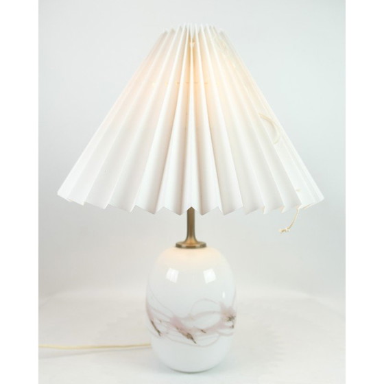 Image 1 of Lampe de table vintage Holmegaard modèle Sakura par Michael Bang