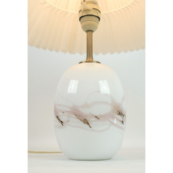 Image 1 of Lampe de table vintage Holmegaard modèle Sakura par Michael Bang