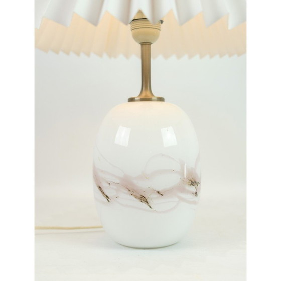 Image 1 of Lampe de table vintage Holmegaard modèle Sakura par Michael Bang