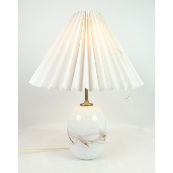 Image 1 of Lampe de table vintage Holmegaard modèle Sakura par Michael Bang