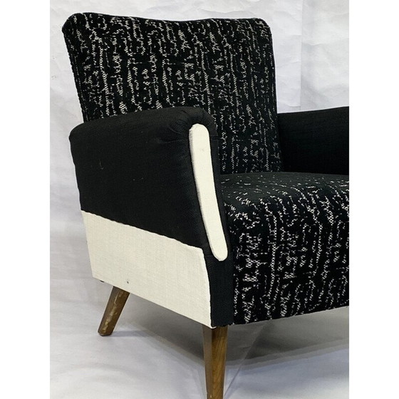 Image 1 of Paire de fauteuils cubiques vintage, Allemagne 1960