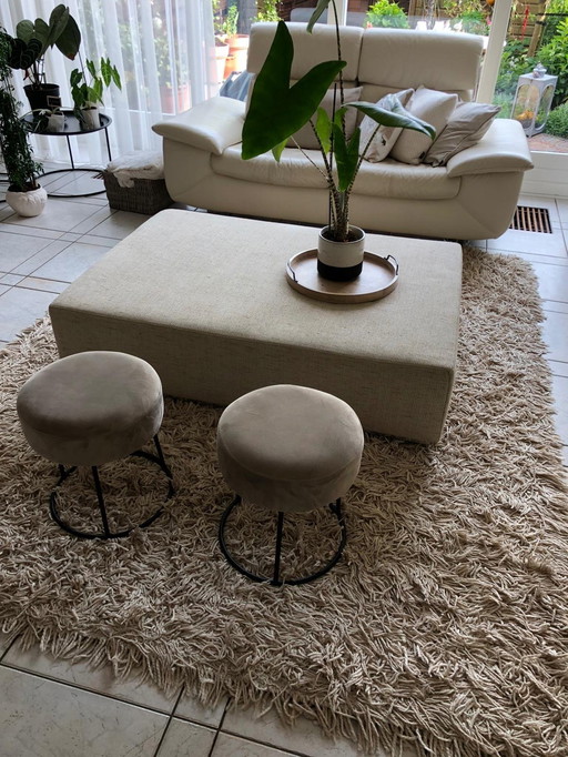 Sur En Plus Design Pouf/Hocker De La Collection Rambla