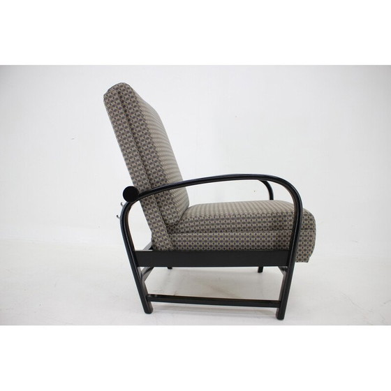 Image 1 of Fauteuil réglable vintage par Kropacek Kozelka, Tchécoslovaquie 1940s