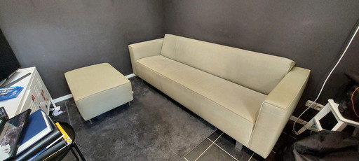 Bert Plantagie Canapé 3,5 places + pouf