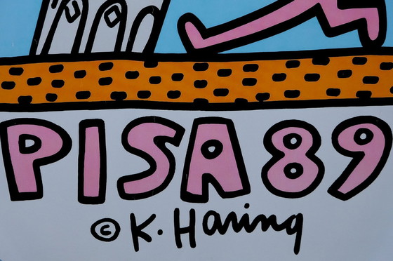 Image 1 of Keith Haring "Pise" | Affiche