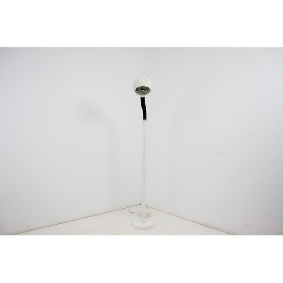 Image 1 of Lampadaire vintage en métal et verre, Hongrie, années 1960