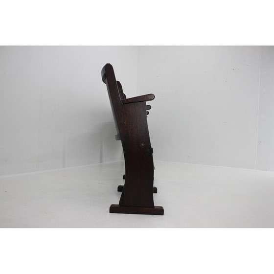 Image 1 of Banc de cinéma vintage à 5 places pour Ton, Tchécoslovaquie années 1960