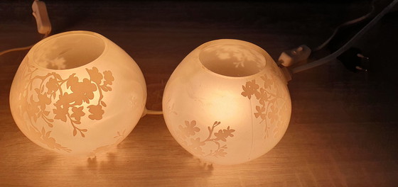 Image 1 of Ikea Lampe Vintage Blossom Knubbig 4 pièces