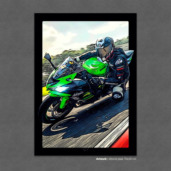 Image 1 of Ninja Green Racer