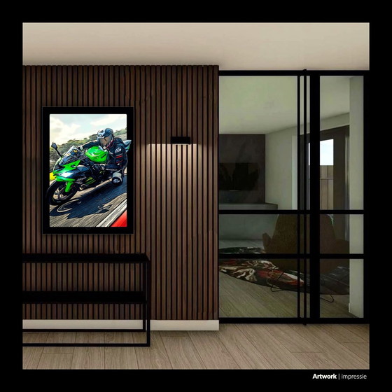 Image 1 of Ninja Green Racer