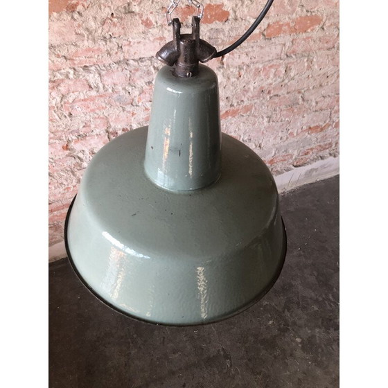 Image 1 of Plafonnier d'usine industrielle de Wikasy A23, années 1950