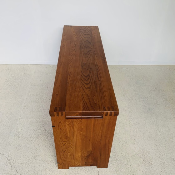 Image 1 of Enfilade Buffet R08A Pierre Chapo Orme Signé P. Chapo 1975 - Elm Sideboard