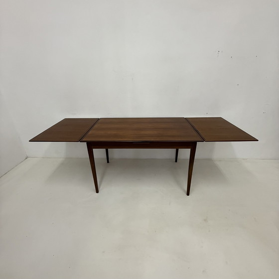 Image 1 of Table de salle à manger extensible en bois, 1960's