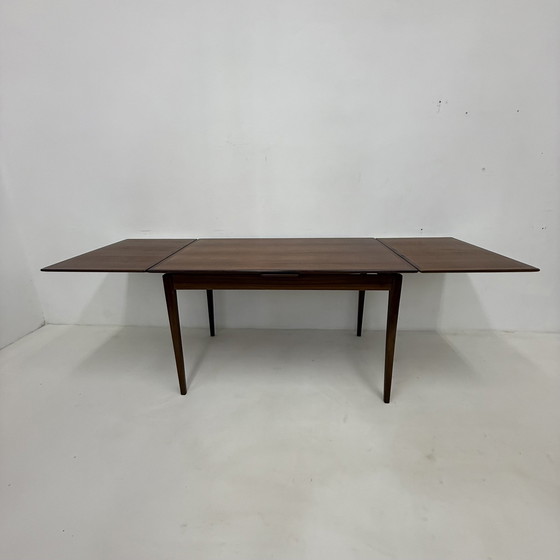 Image 1 of Table de salle à manger extensible en bois, 1960's