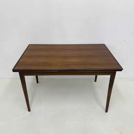 Image 1 of Table de salle à manger extensible en bois, 1960's
