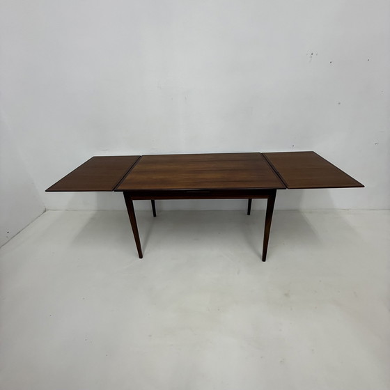 Image 1 of Table de salle à manger extensible en bois, 1960's