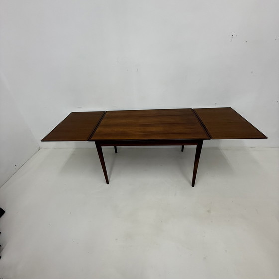 Image 1 of Table de salle à manger extensible en bois, 1960's