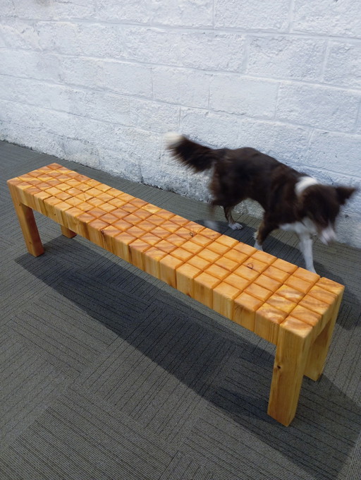 Banc Triske Medium en pin
