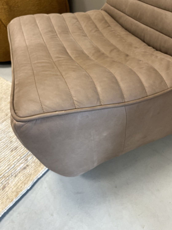 Image 1 of Eleonora Fauteuil pivotant Matthew Leather - Brown