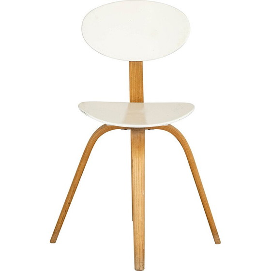 Image 1 of Chaise Vintage Bow Wood N°3 par Wilhelm Von pour Steiner, 1950