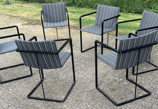 6x Chaises de salle à manger modernes