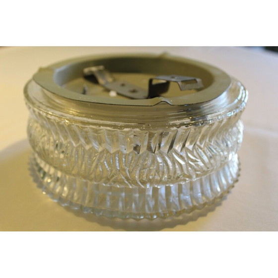 Image 1 of Plafonnier ou applique murale en verre vintage, Italie, années 1960