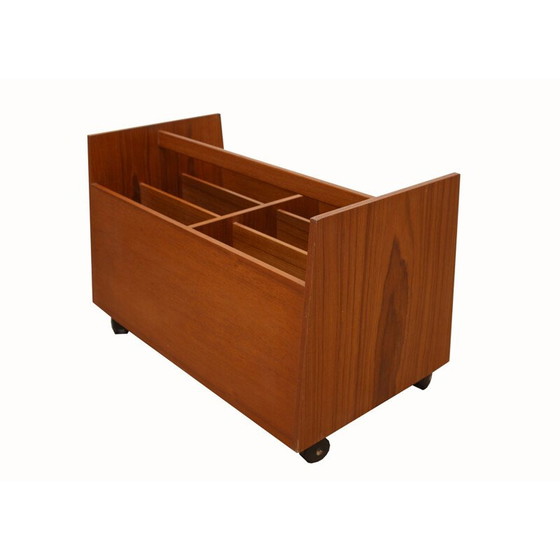 Image 1 of Porte-revues vintage en teck par Hesland pour Bruksbo 1960s