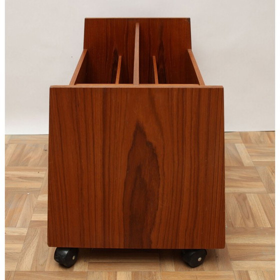 Image 1 of Porte-revues vintage en teck par Hesland pour Bruksbo 1960s