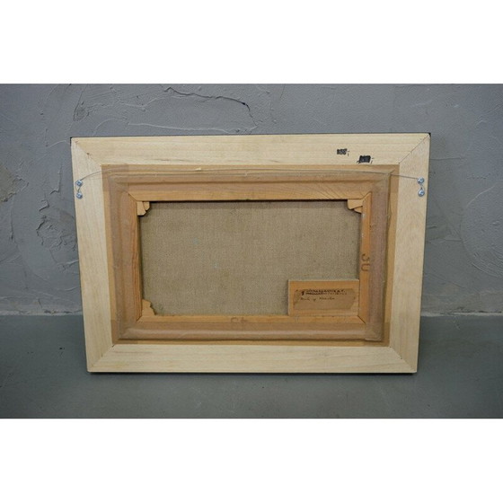 Image 1 of Peinture impressionniste suédoise d'époque de Brita Af Klercker, 1952