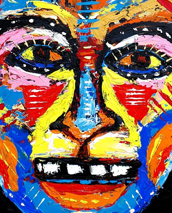 Image 1 of Jovan Srijemac (1962) - Shaman Mask Vs Bad Feeling