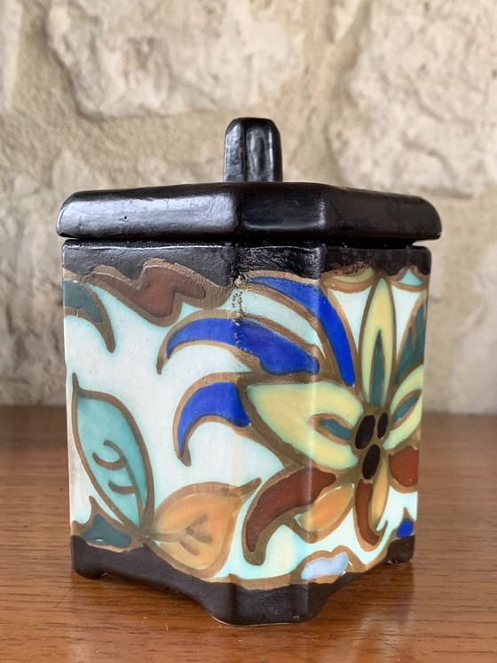 Image 1 of Céramiques Art Déco de C.M. Bergen, années 1930, ensemble de 3 pièces