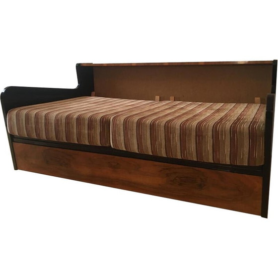 Image 1 of Canapé vintage en stretch de Jindrich Halabala, 1940