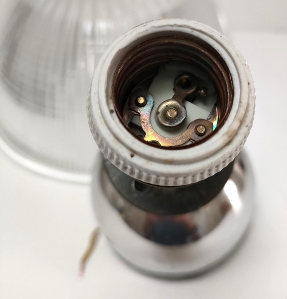 Image 1 of Suspension Holophane Verre Industrielle