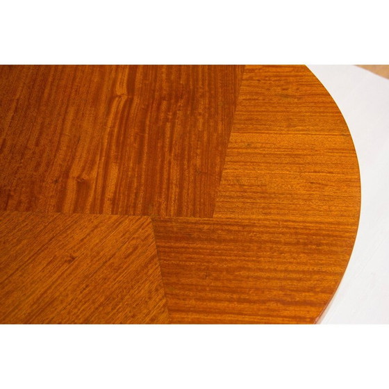 Image 1 of Table vintage en bois satiné