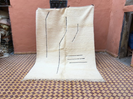 Image 1 of Tapis Beni Ouarain Berbère Marocain 289 X 201 Cm