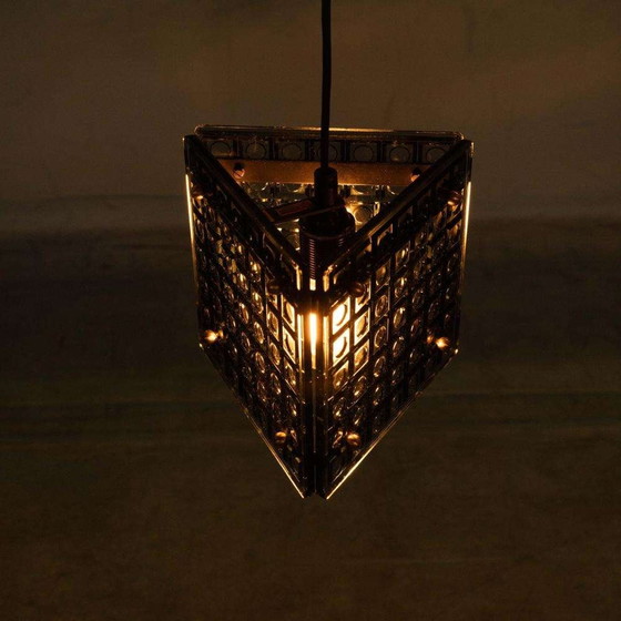 Image 1 of Midmod 3angle lampe suspendue verre, verre fumé Suspension Kronobergs