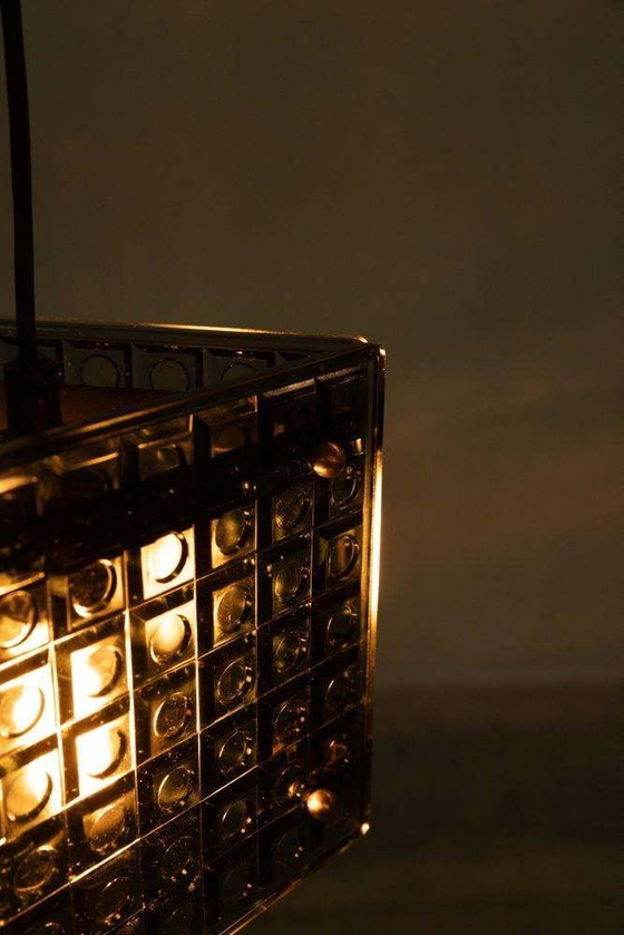 Image 1 of Midmod 3angle lampe suspendue verre, verre fumé Suspension Kronobergs