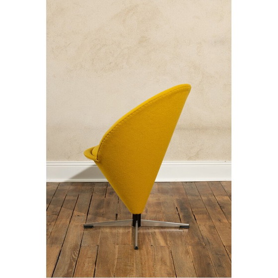 Image 1 of Chaise vintage modèle "Cone Chair" de Verner Panton pour Plus-linje
