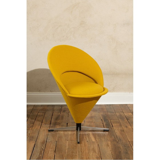Image 1 of Chaise vintage modèle "Cone Chair" de Verner Panton pour Plus-linje