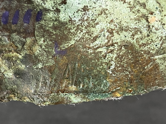 Image 1 of Sculpture en buste. Pablo Alonso Herraiz, Séville, Malaga, 41 cm. Tête de faune 1994