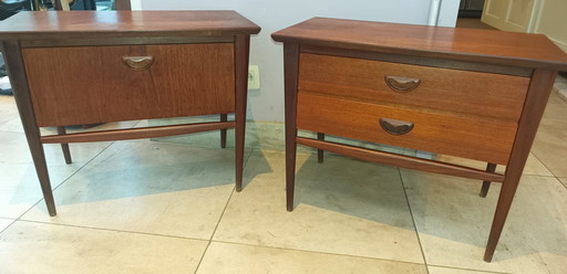 2x Van Teeffelen Tables de nuit