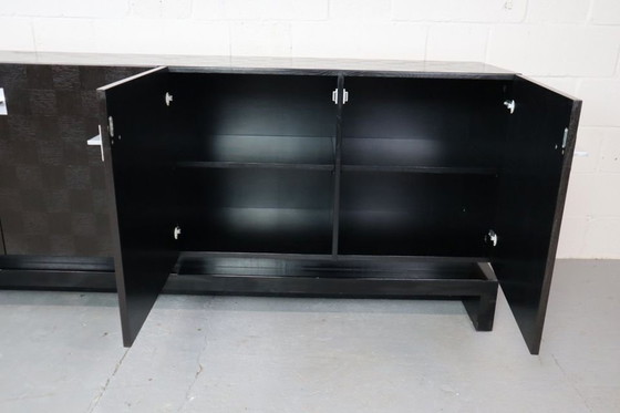 Buffet minimaliste en chêne de Jean Batenburg pour Mi, Belgique – Buffet bas, Wood, Vintage (photo 5 of 18)