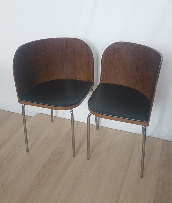 Image 1 of Sandra Kragnert Pour Ikea 4 Chairs