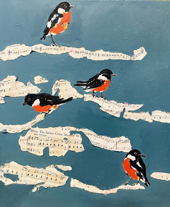 Image 1 of Peinture des robins