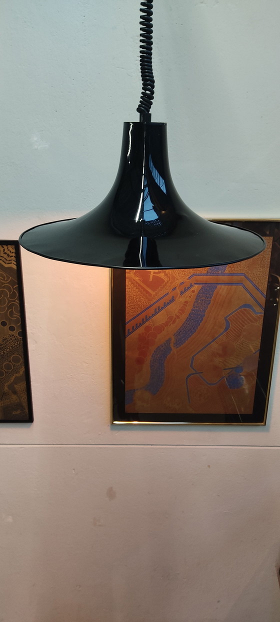 Image 1 of Lampe à chapeau de sorcière 70's
