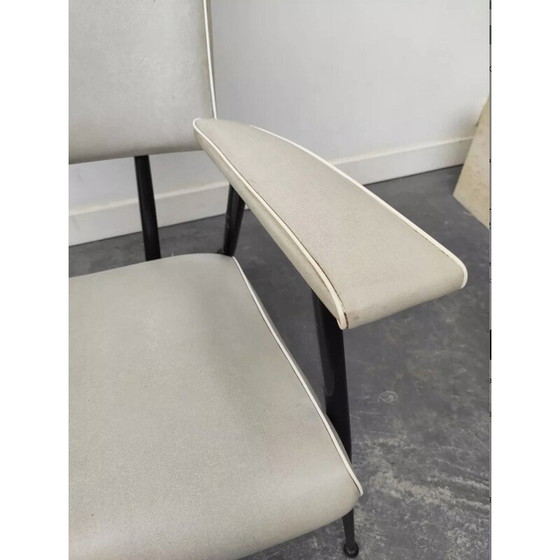 Image 1 of Fauteuil haut vintage de Colette Gueden, 1950