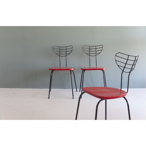 Chaises vintage Radar Willy par Van Der Meeren