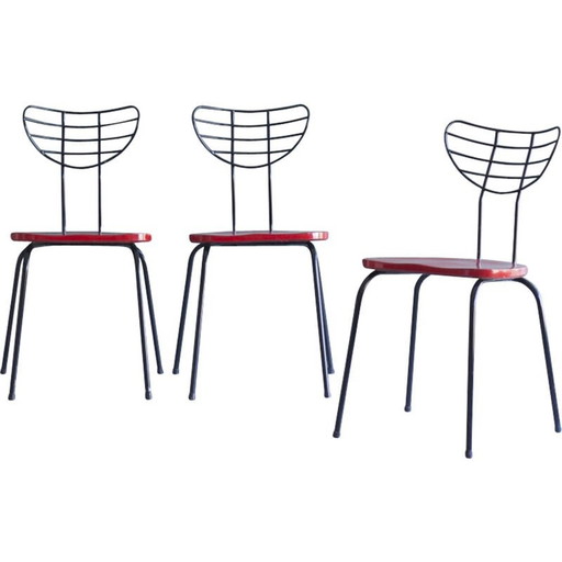 Chaises vintage Radar Willy par Van Der Meeren
